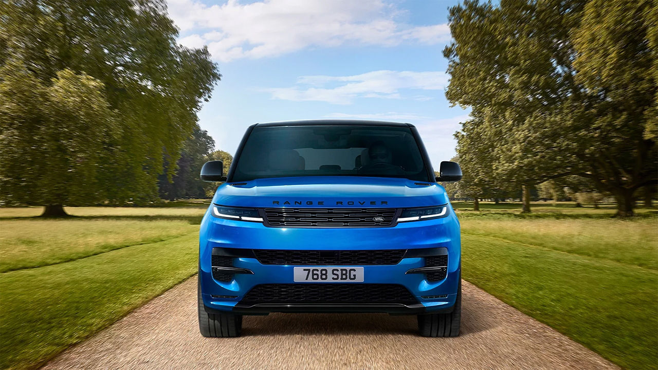 Range Rover sports front view