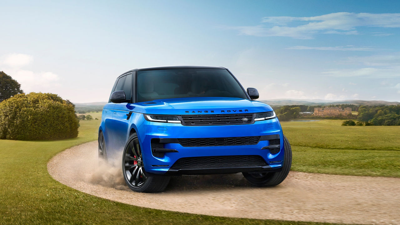 Range Rover In Nature