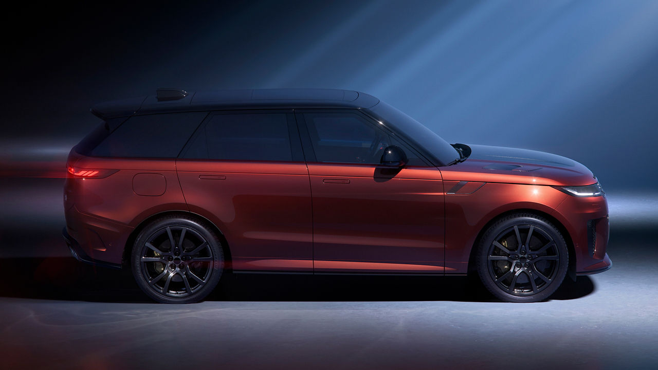 Range Rover Sports SV Carbon Parked On Surface