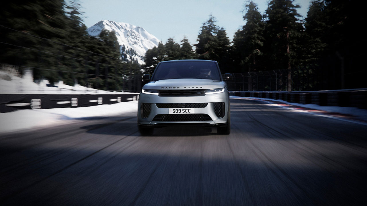 Range Rover In Nature