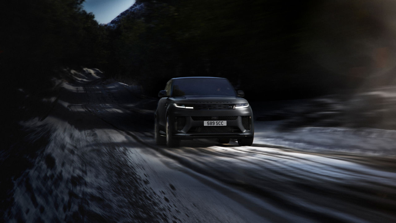 Range Rover On Road