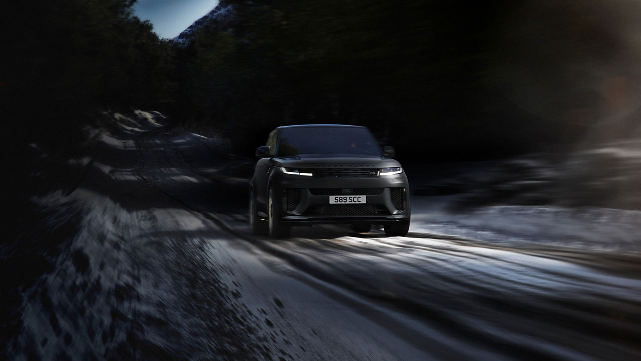 Range Rover On Road