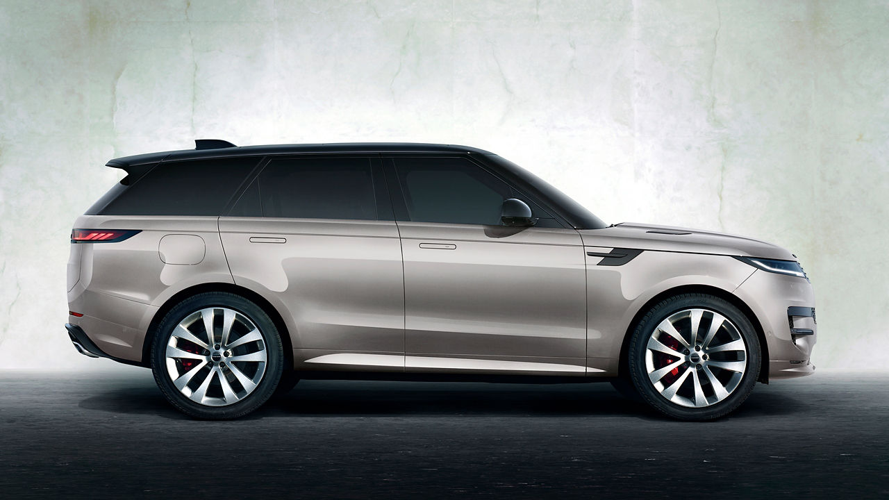 Range Rover Sports Borasco Grey studio shot side view