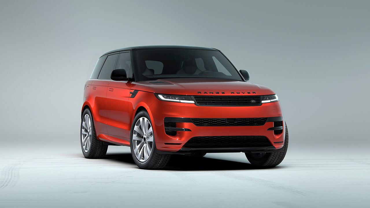 Range Rover Sports studio shot