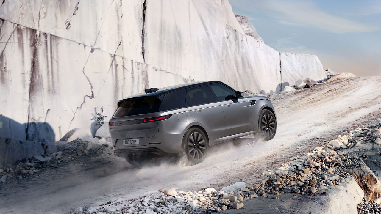 Range Rover Sport BEV Electric Side View