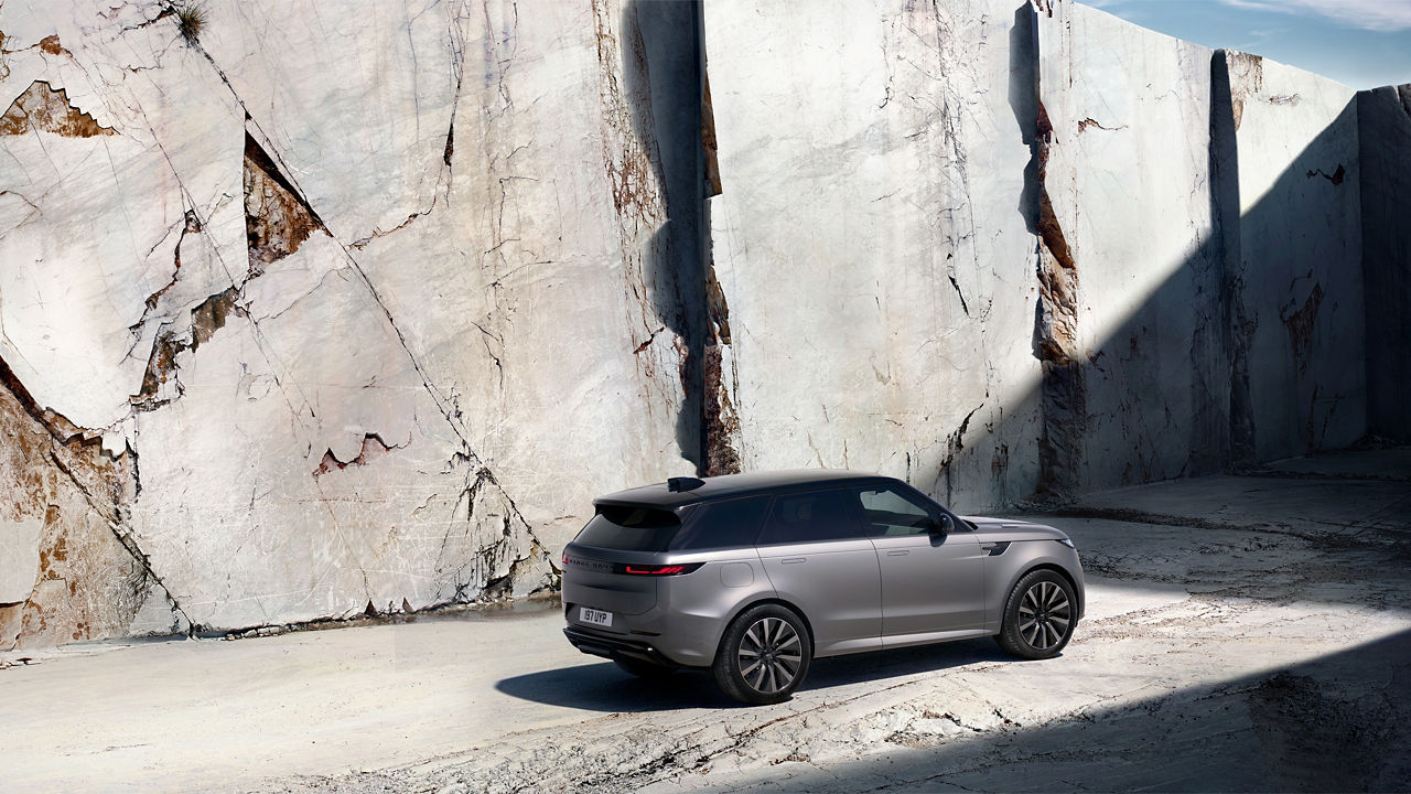 Range Rover Sport BEV Electric Car Side View