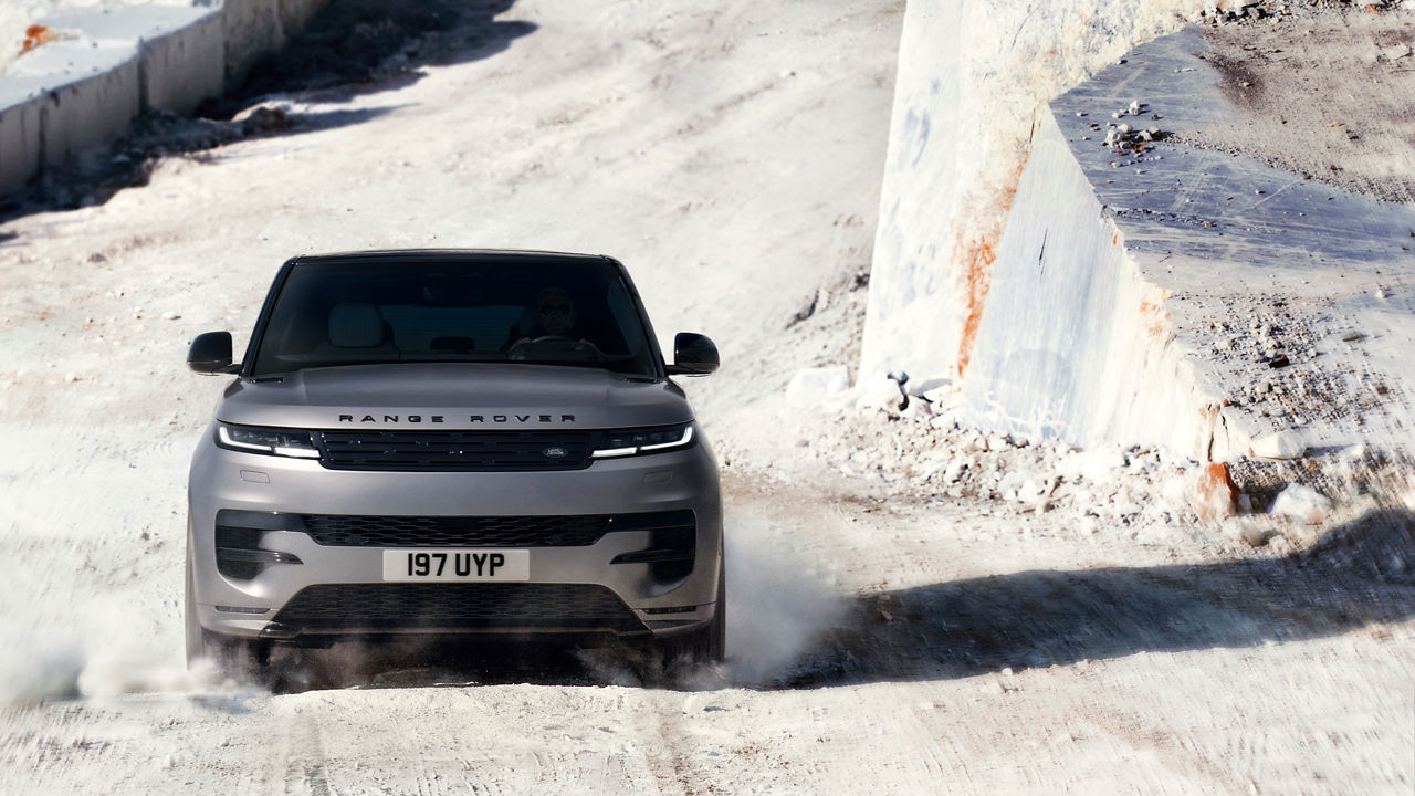 Range Rover Sport BEV Electric Car Front View
