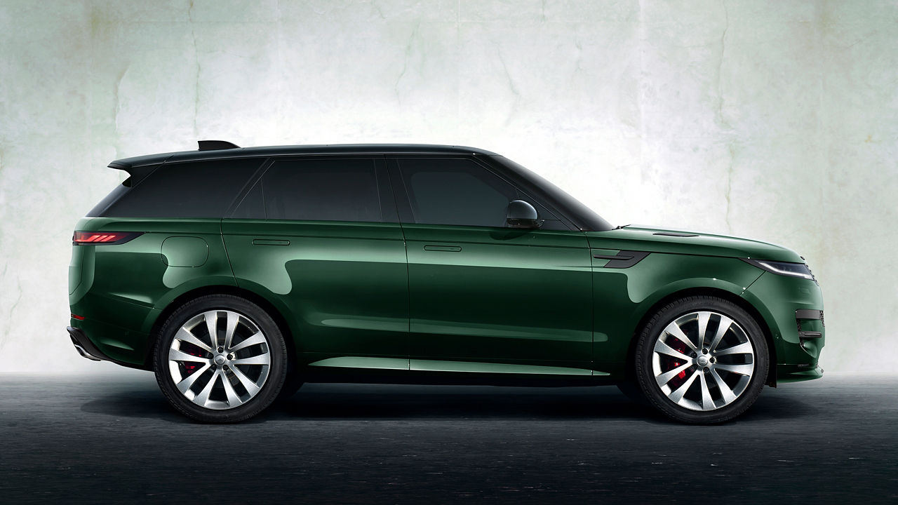 Range rover sports parked  