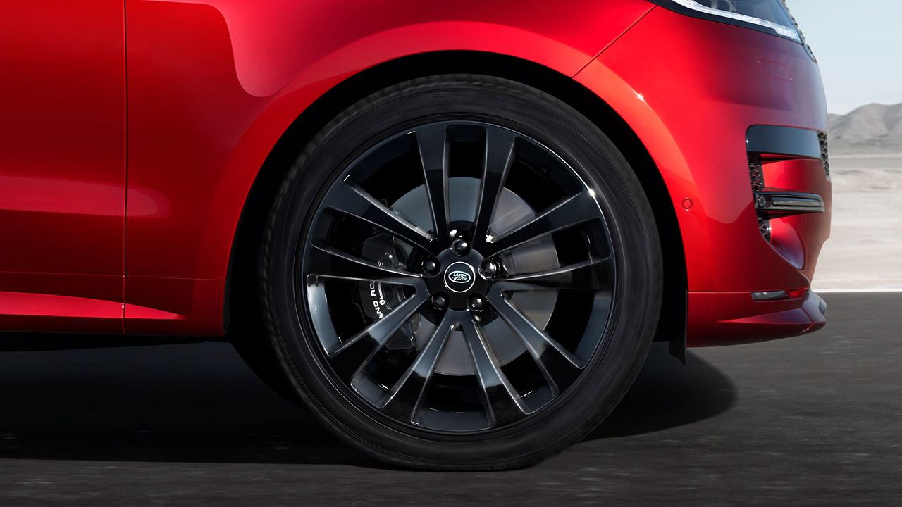 Range Rover Sport Wheel Close Up