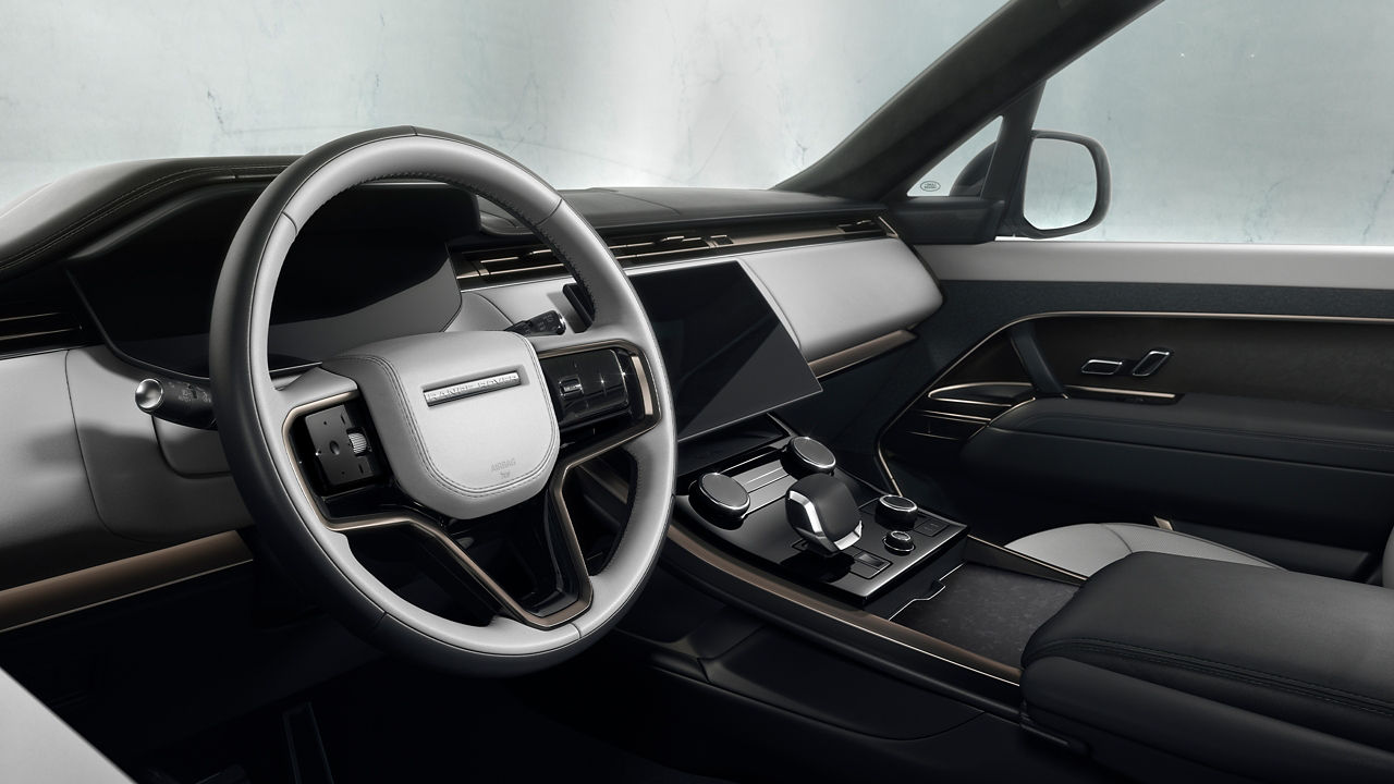 Luxury Interior of Range Rover Sport