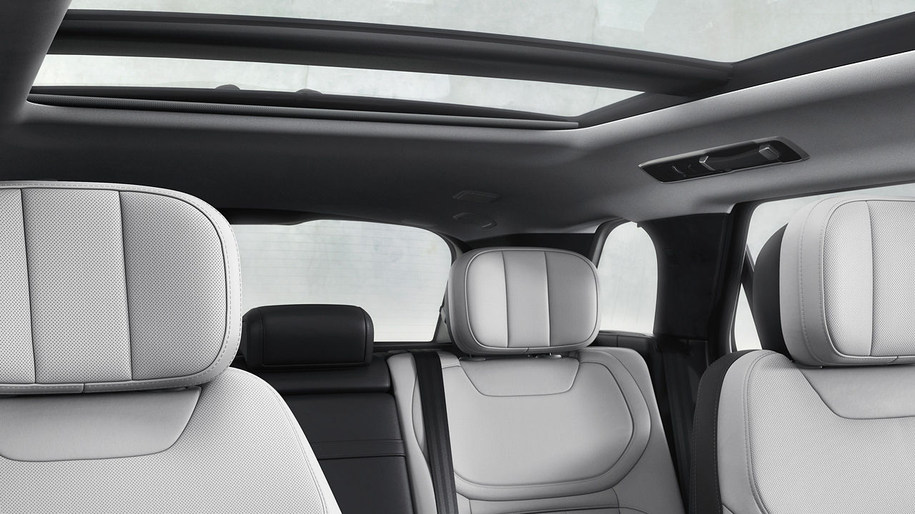 Range rover sports interior seat view
