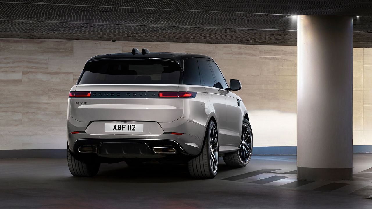 Range Rover Sport borasco grey running on underground road