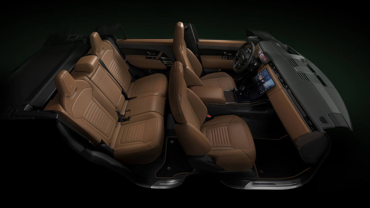 Range Rover view of seat / Interior