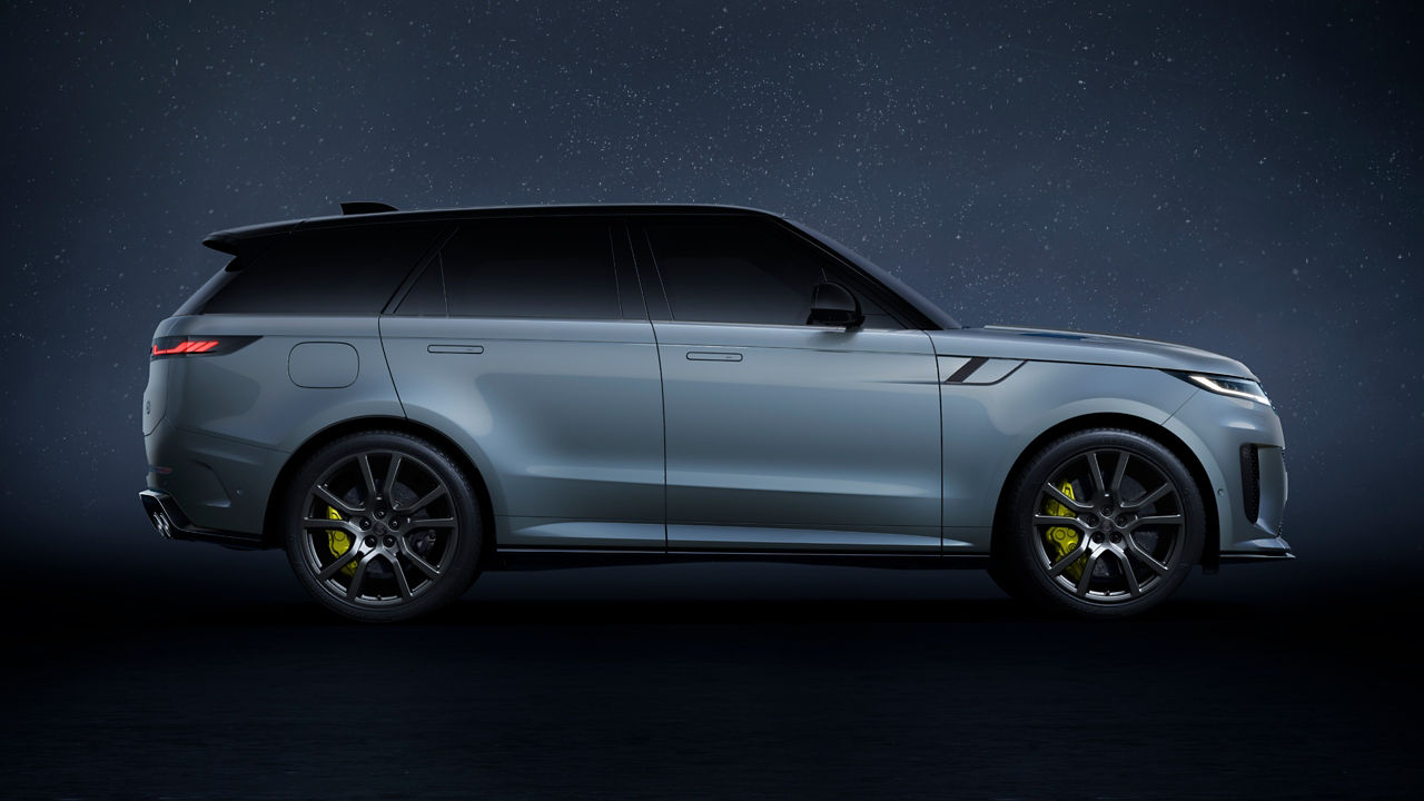 Side view of Range Rover 