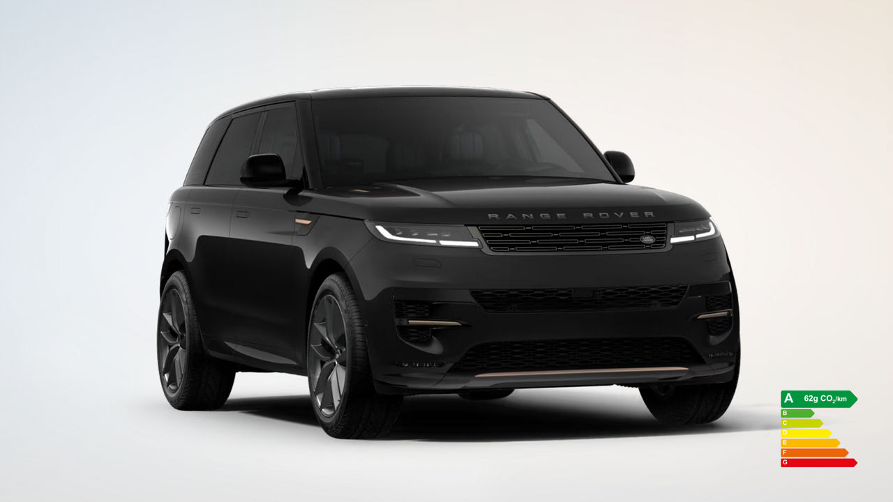 Range Rover Sport in Santorini Black