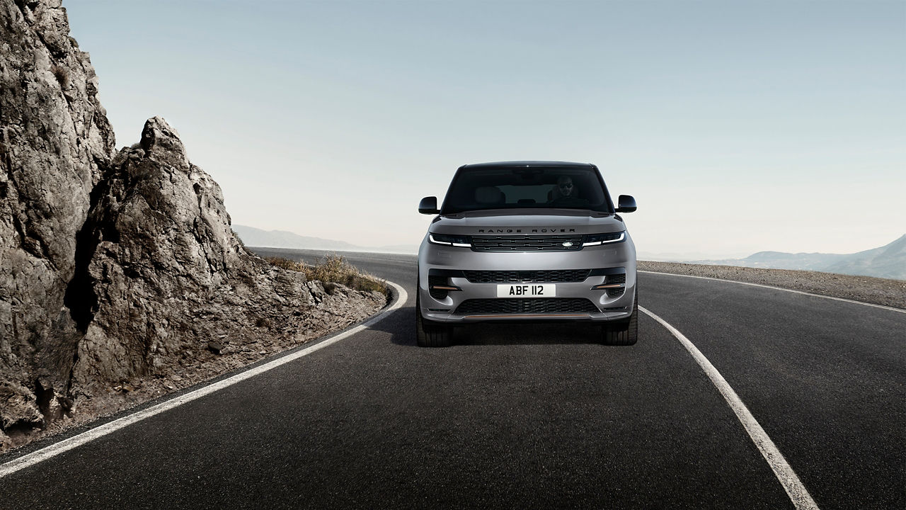 Range Rover Sport on road