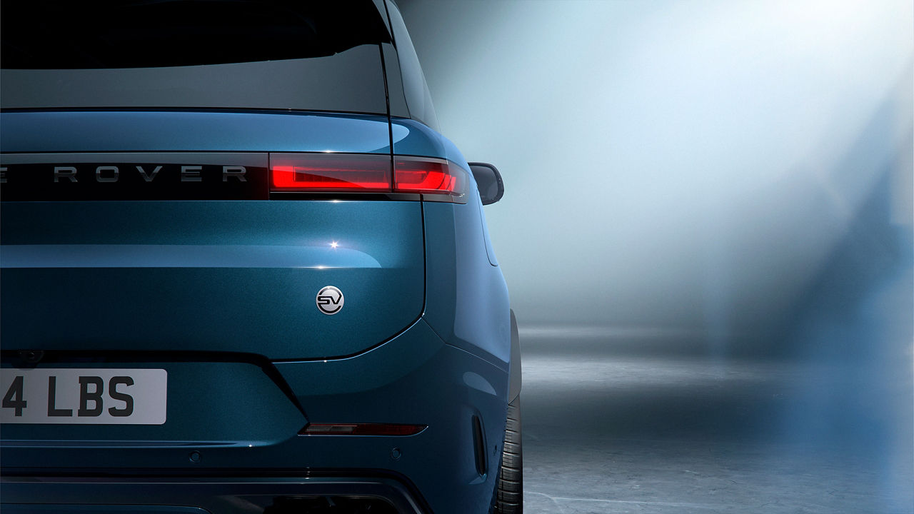 Range Rover Sports back view 