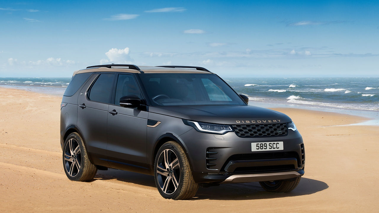 Discovery Sport on Beach