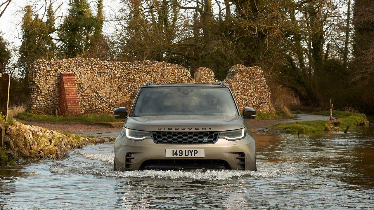Discovery Goes Swimming After Off-Road 