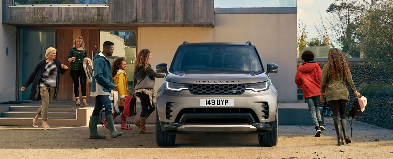 Discovery Parked with Family and Friends