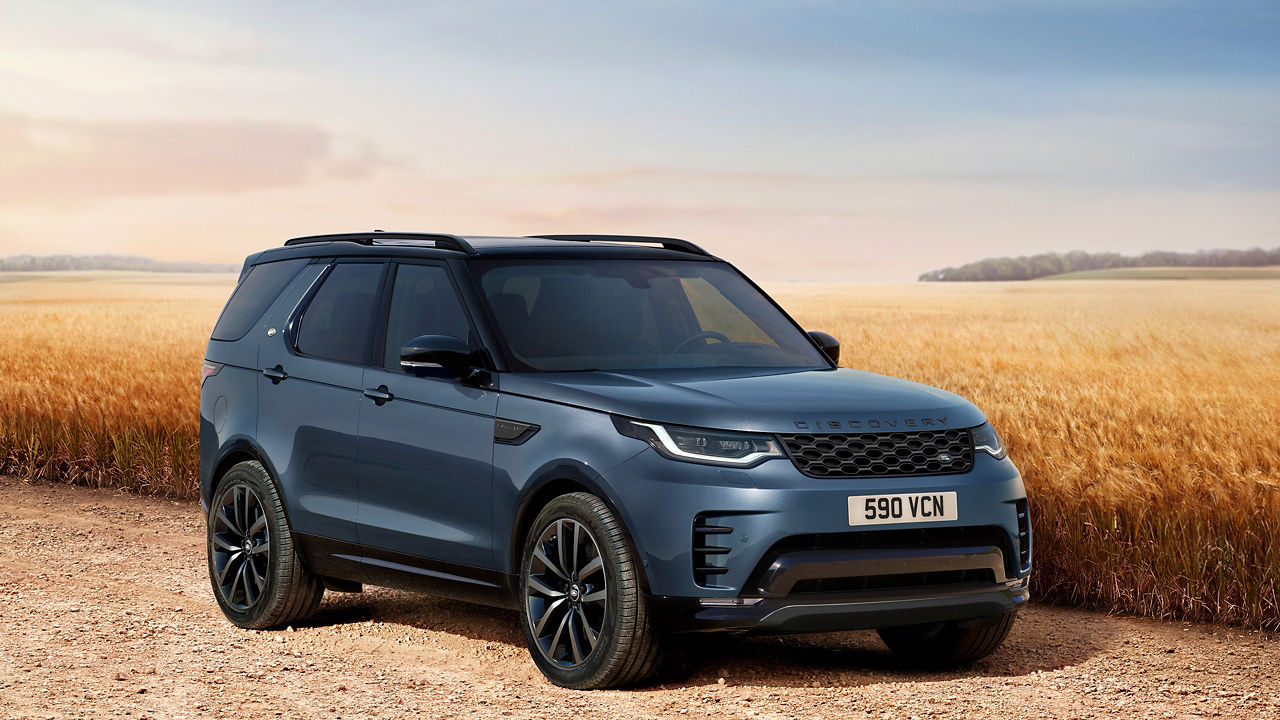 Discovery parked on field