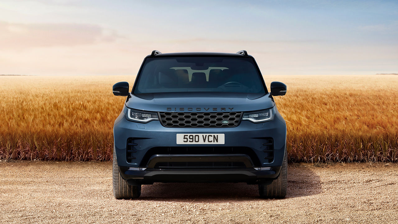 Discover parked on field