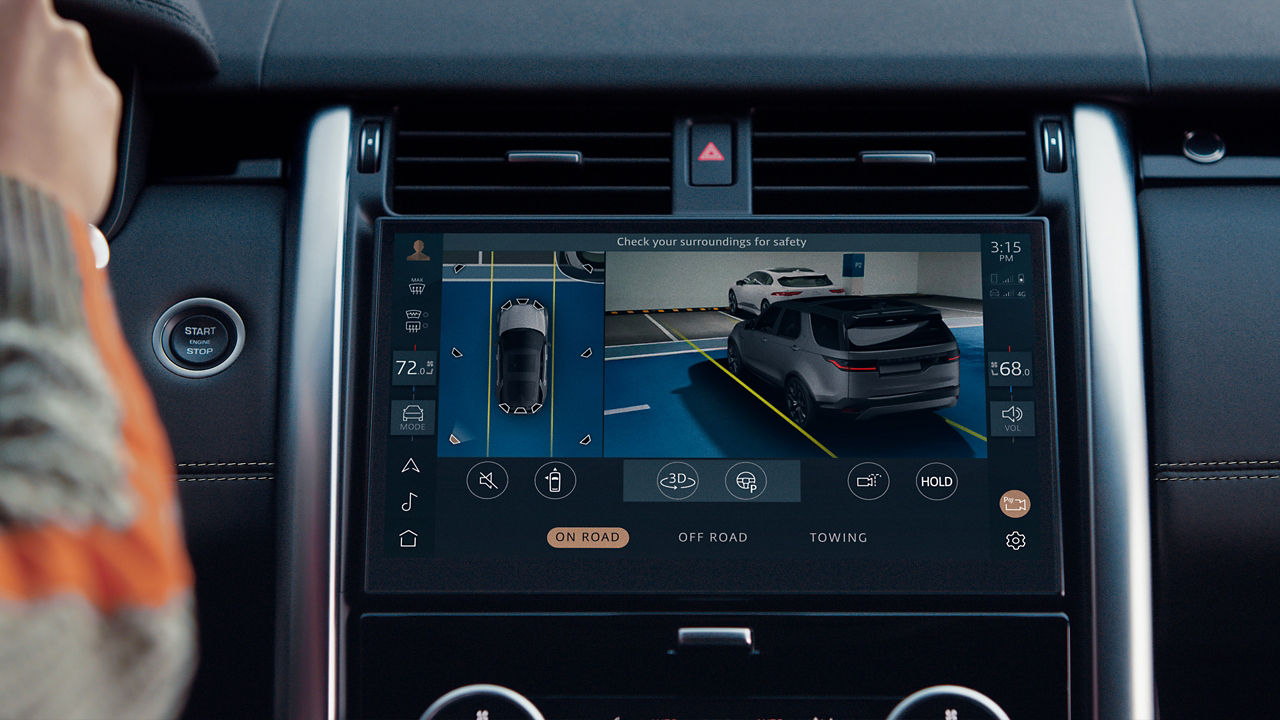 infotainment system zoom view