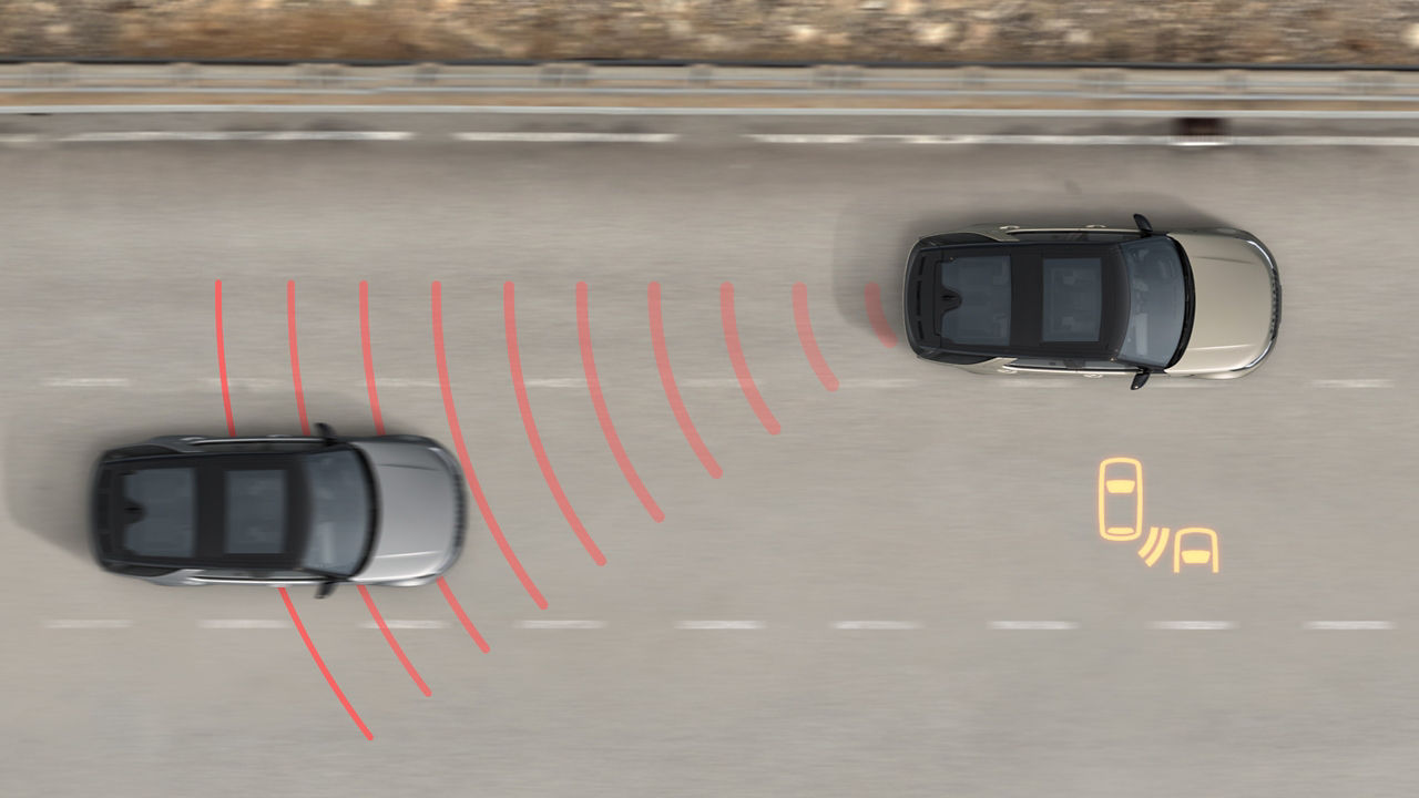 Illustration Of Rear Collision Monitor