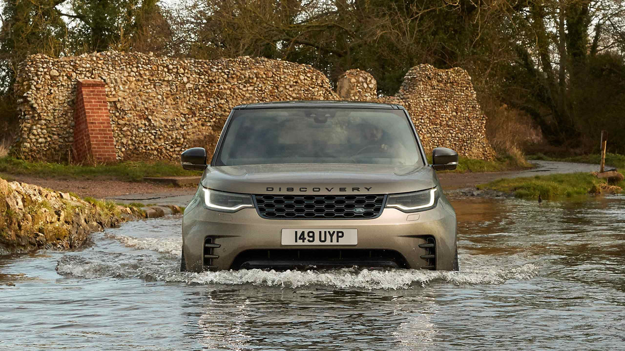 Discovery Goes Swimming After Off-Road 