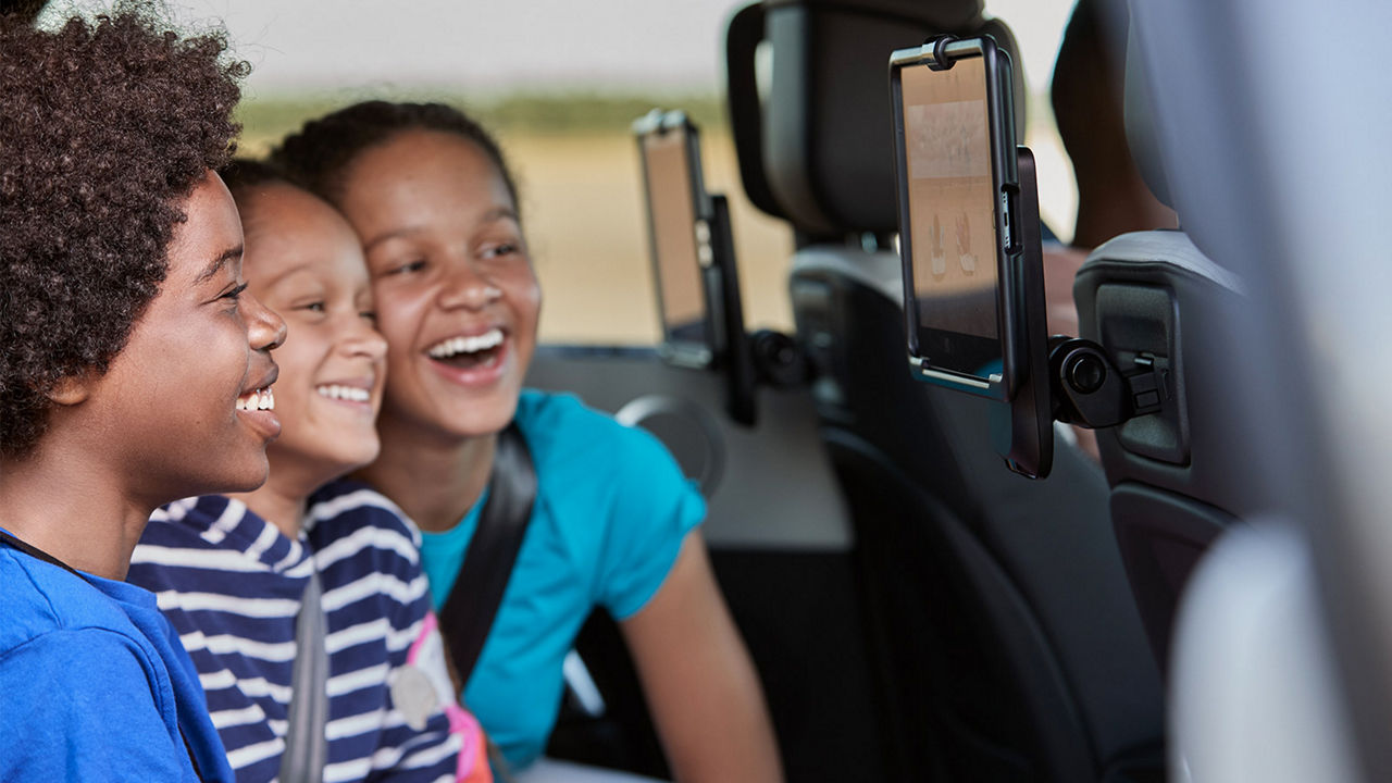 Discovery Back Seat Screen Enjoyment