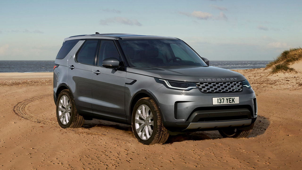 Parked Discovery Near The Beach Side