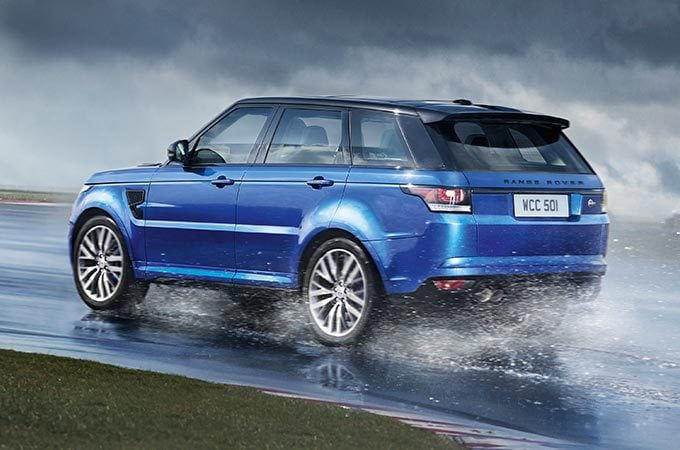 The Range Rover Sport SVR