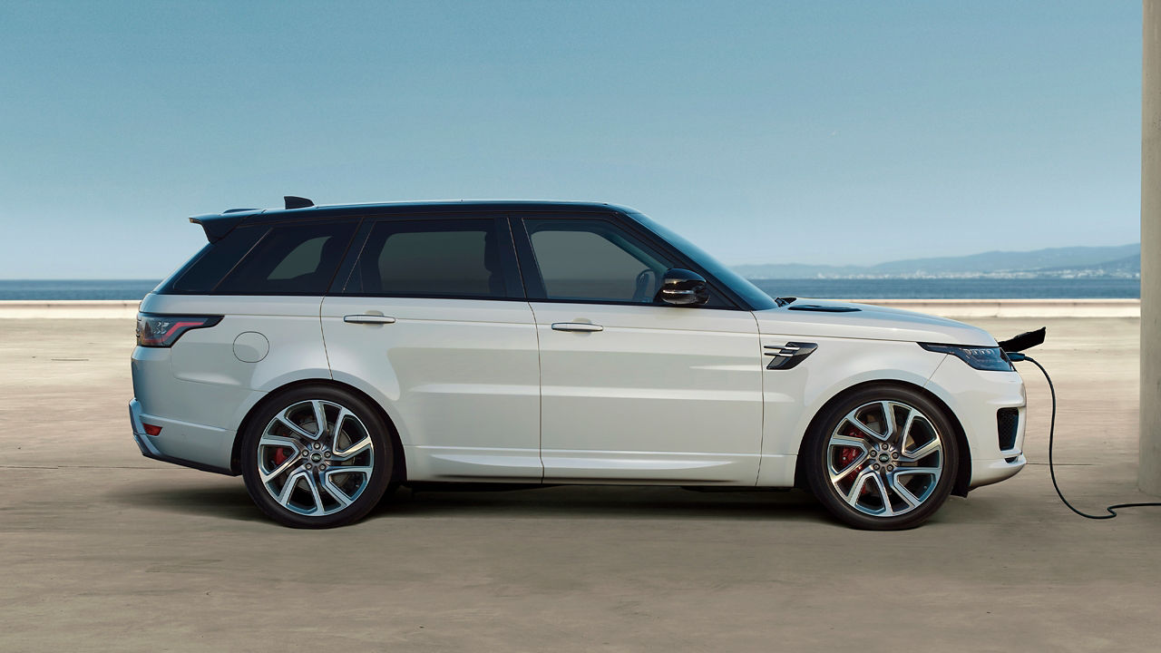 Range Rover Sport exterior charging system