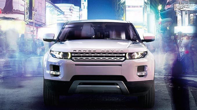 White Range Rover