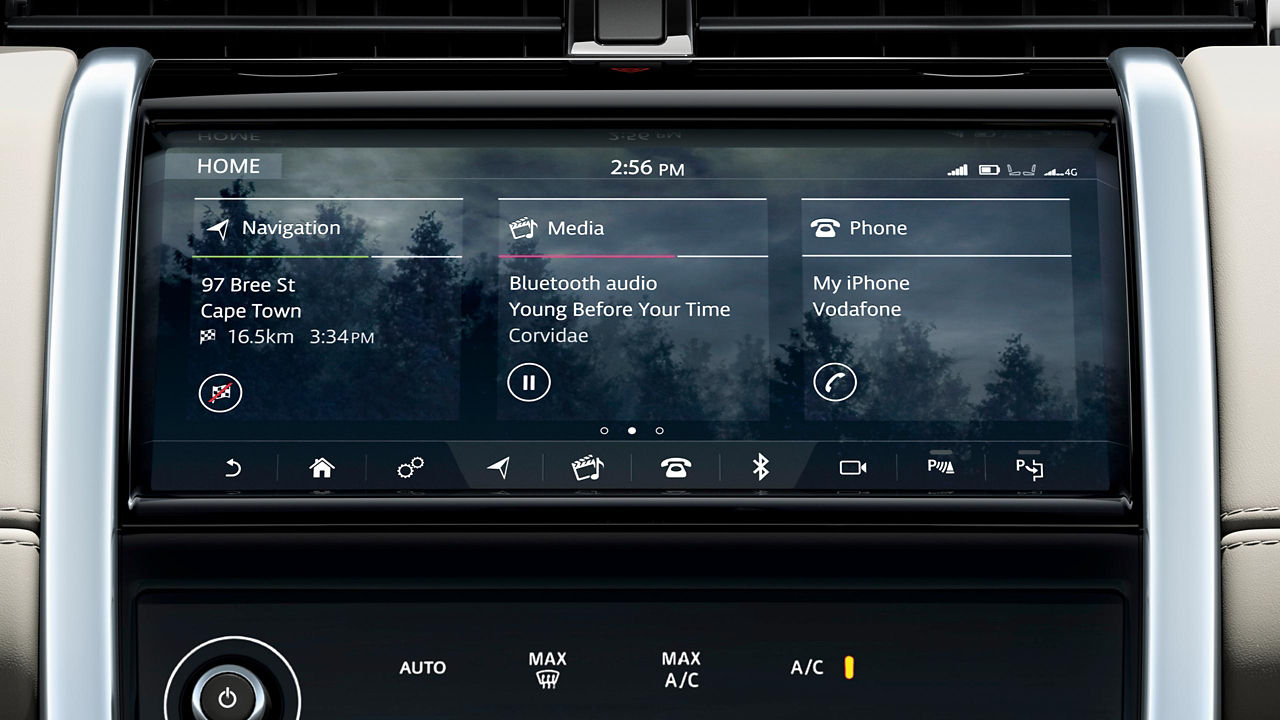 Discovery Sport Infotainment system features