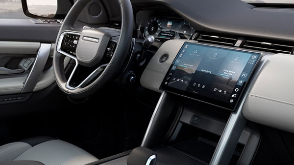 Discovery Sport interior dashboard and infotainment system