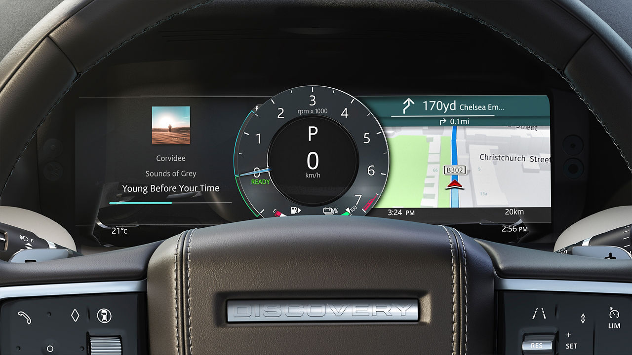 Discovery Sport infotainment mode