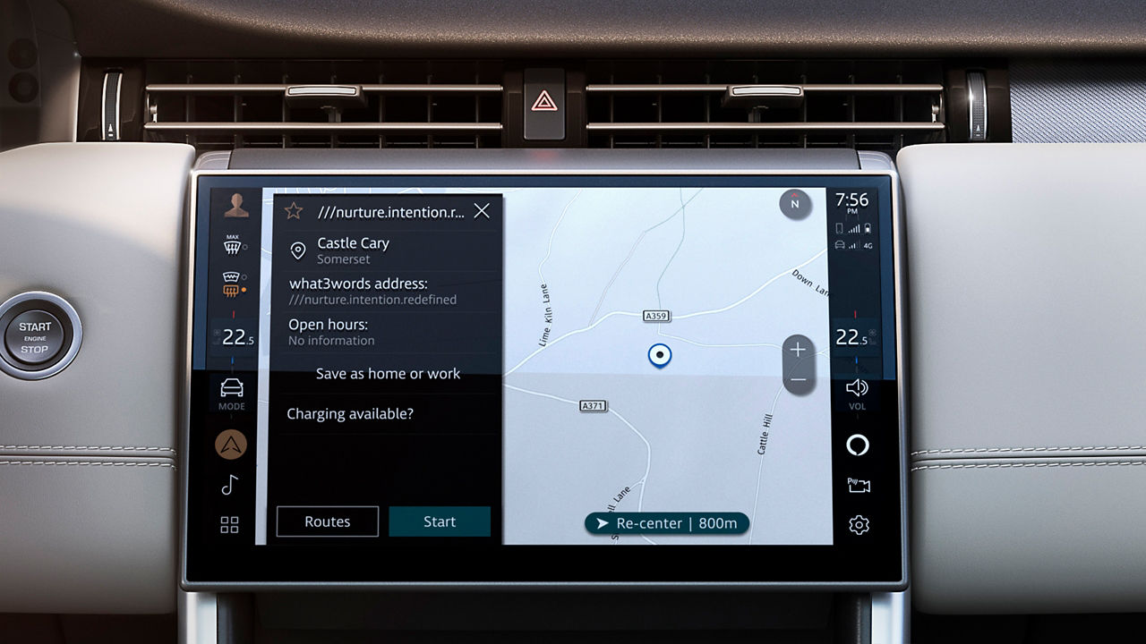 Discovery Sport infotainment mode