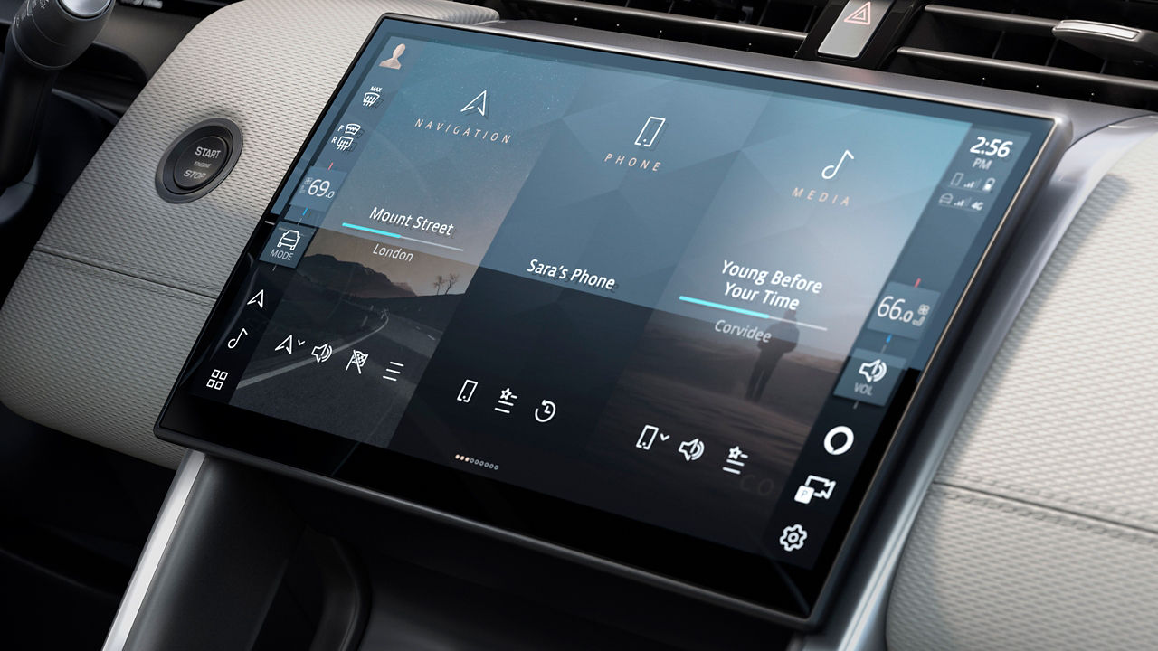 Discovery Sport infotainment system