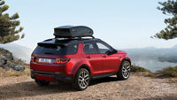 Discovery parked on top of hill