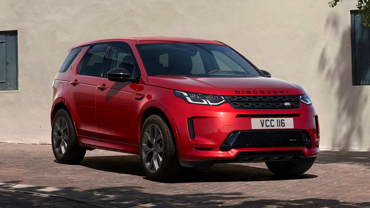 Discovery Sport Parked in front of Wall