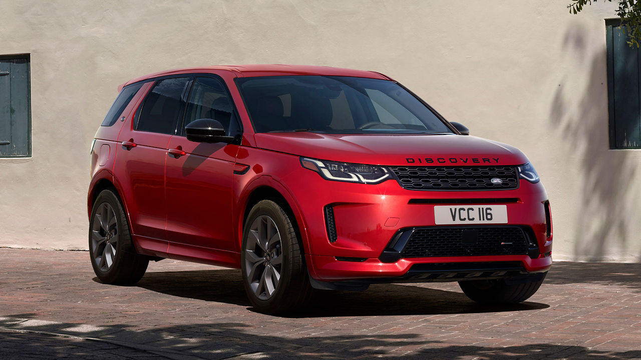 Discovery Sport Parked in front of Wall