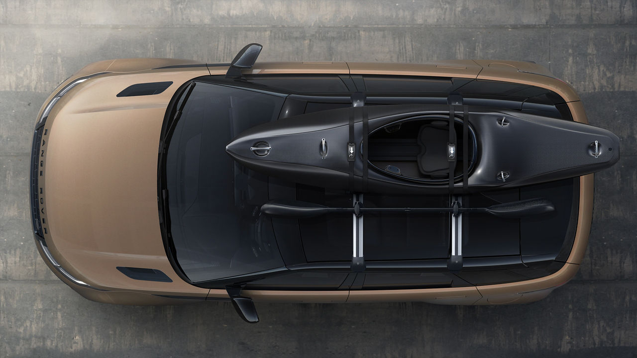 Range Rover Evoque top view
