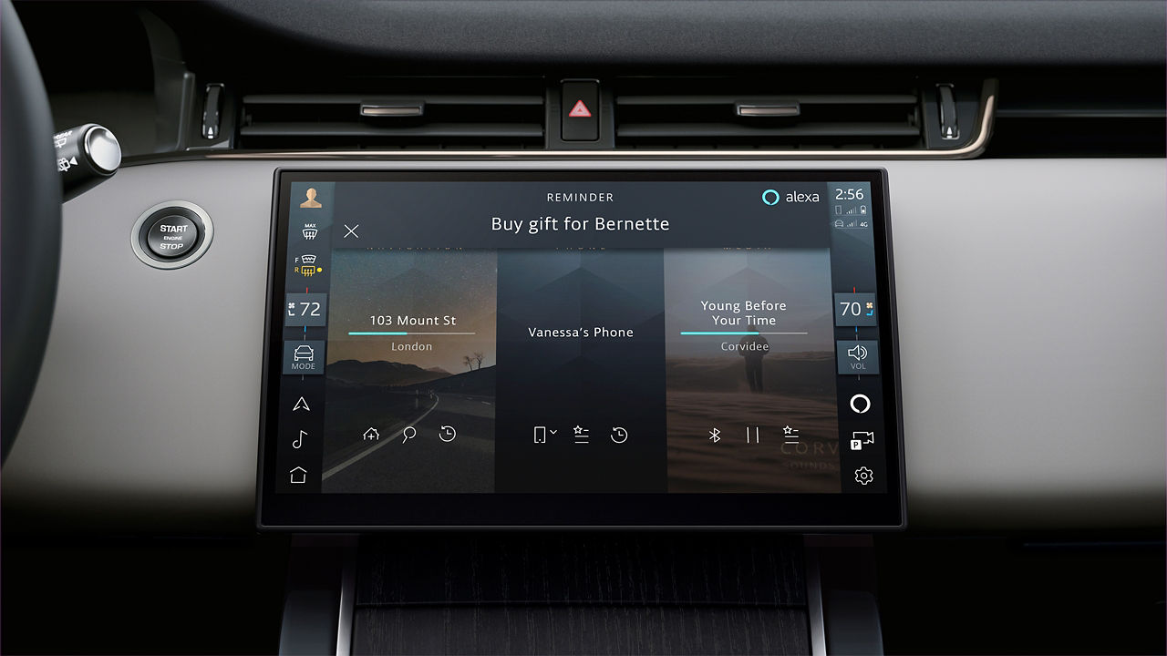 Range Rover Evoque Infotainment System