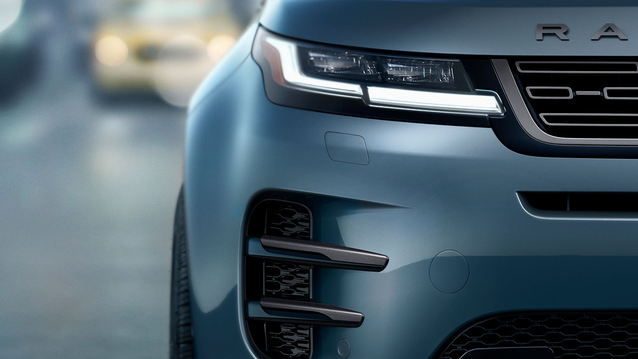 Range Rover Evoque front headlight