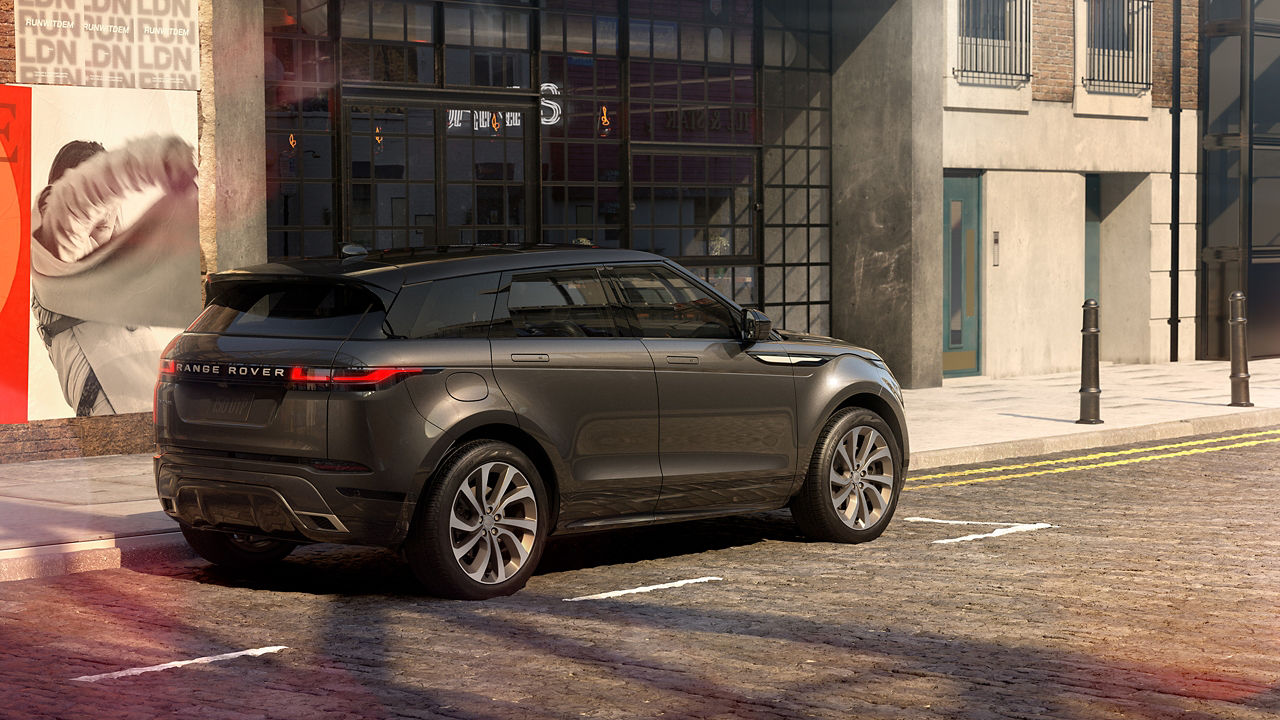 Range Rover Evoque Parked on the road