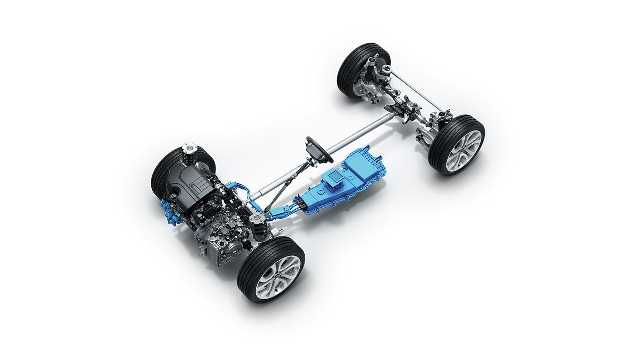 Evoque Chassis with Dynamic Air Suspension