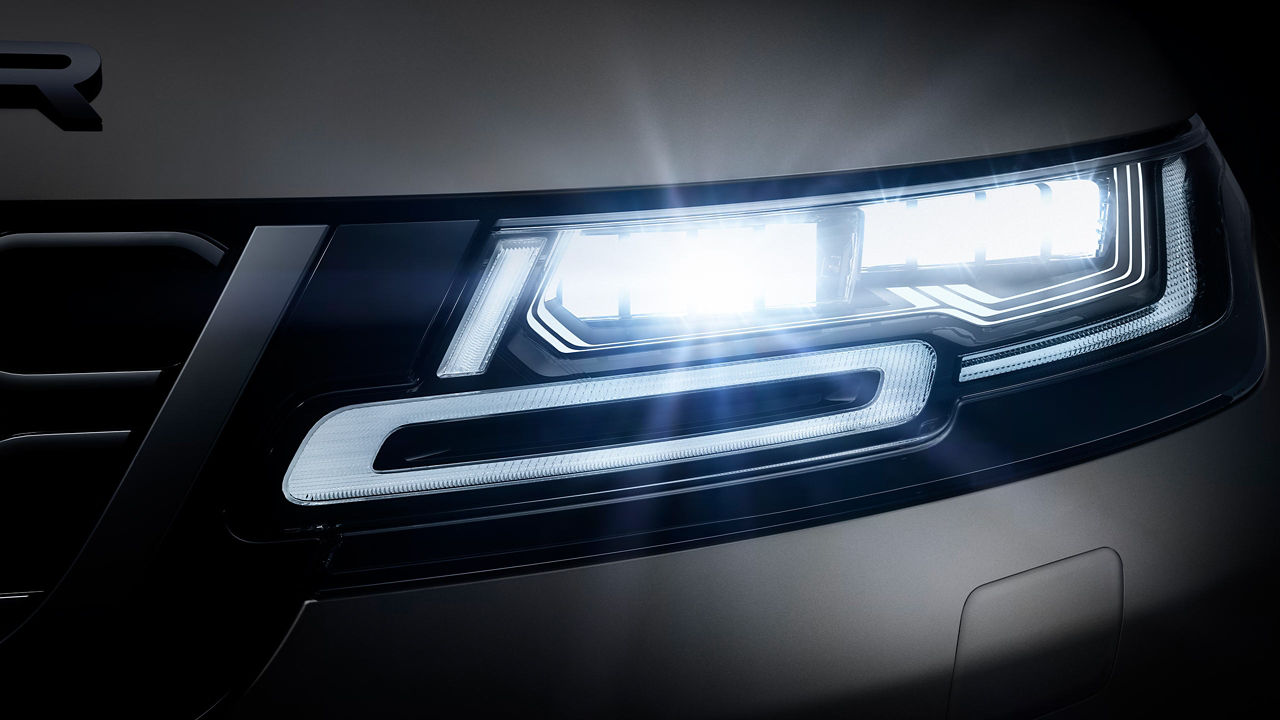 Range Rover Evoque headlight