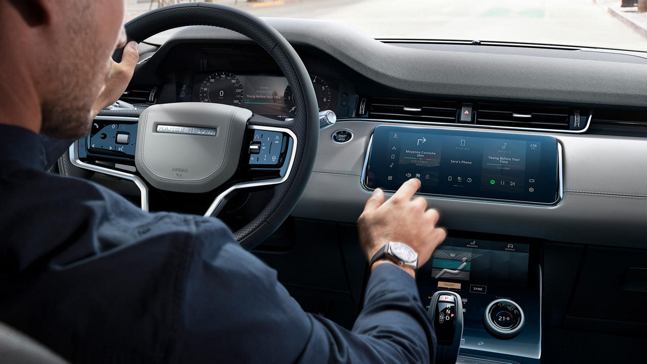 Range Rover Evoque interior