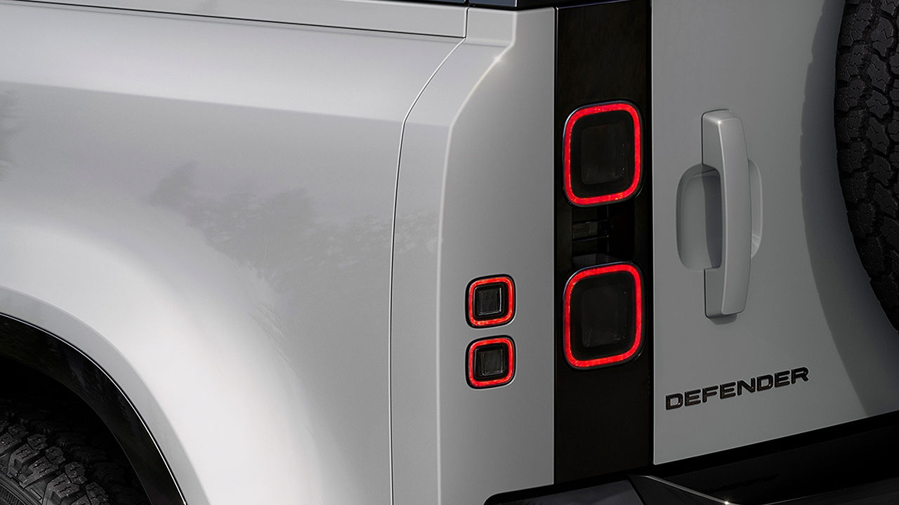 Defender Back View